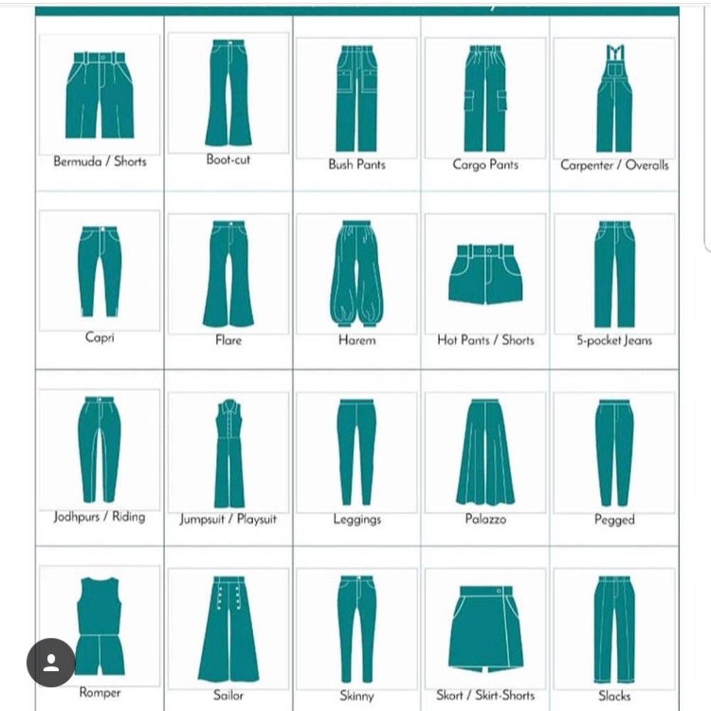 Types of Pants